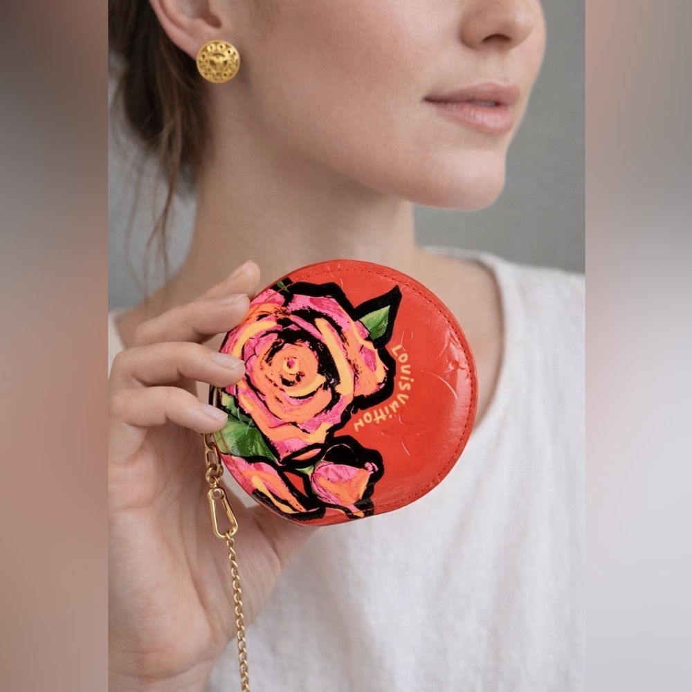 Louis Vuitton Limited Edition Stephen Sprouse “Roses” Collection Accessory